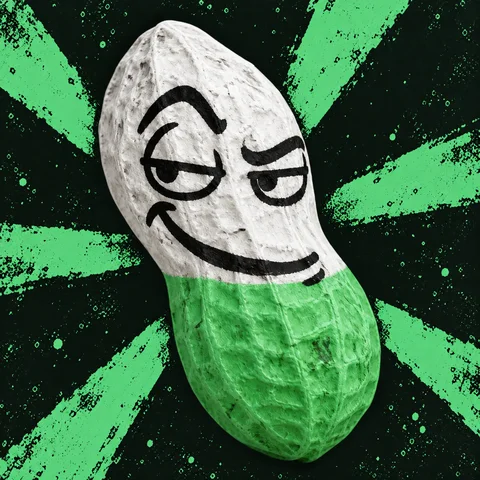 The DEEZ peanut without a caption